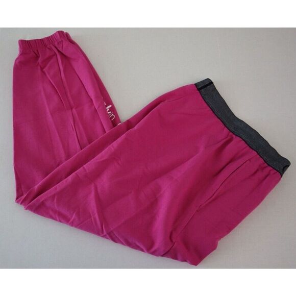 Calvin Klein NM2438510 Men's Sz L Pink/Black "CK" Logo Lounge Jogger Pants $60 - Picture 10 of 11